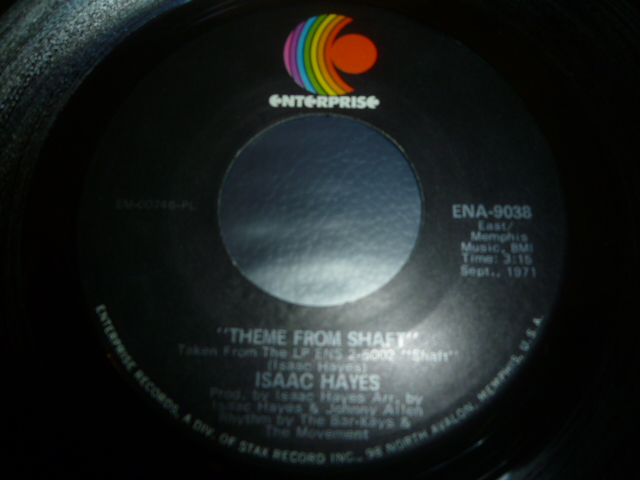 画像1: ISAAC HAYES/THEME FROM SHAFT