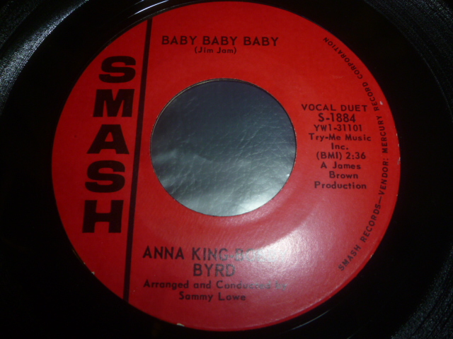 画像1: ANA KING & BOBBY BYRD/BABY BABY BABY