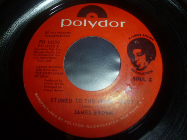 画像1: JAMES BROWN/STONED TO THE BONE - PART 1