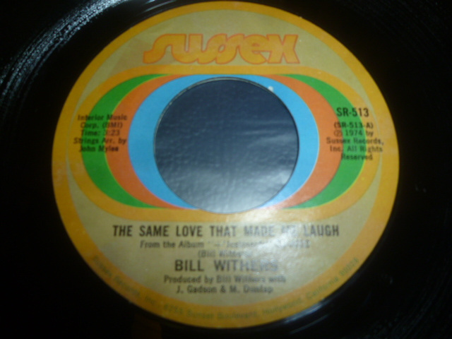 画像1: BILL WITHERS/THE SAME LOVE THAT MADE ME LAUGH