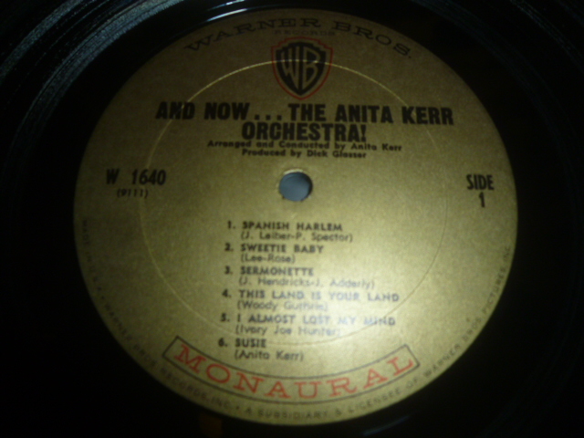 画像: ANITA KERR/AND NOW ... THE ANITA KERR ORCHESTRA!