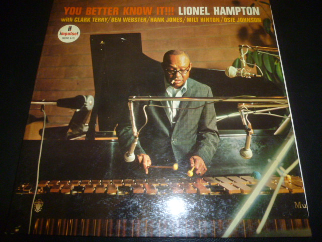 画像1: LIONEL HAMPTON/YOU BETTER KNOW IT!!!