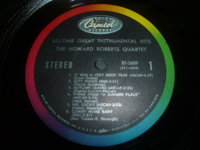 画像: HOWARD ROBERTS QUARTET/ALL-TIME GREAT INSTRUMENTAL HITS