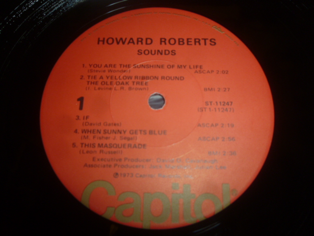 画像: HOWARD ROBERTS/SOUNDS