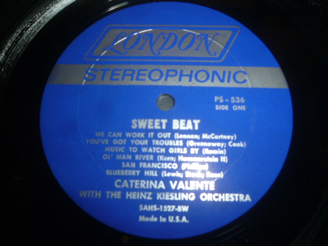 画像: CATERINA VALENTE/SWEET BEAT