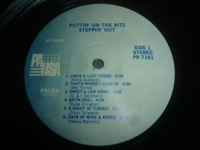 画像: PUTTIN' ON THE RITZ/STEPPIN' OUT