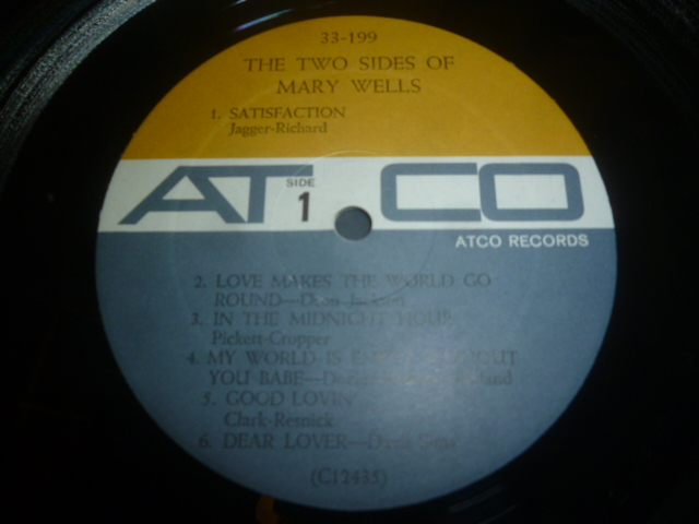 画像: MARY WELLS/THE TWO SIDES OF MARY WELLS