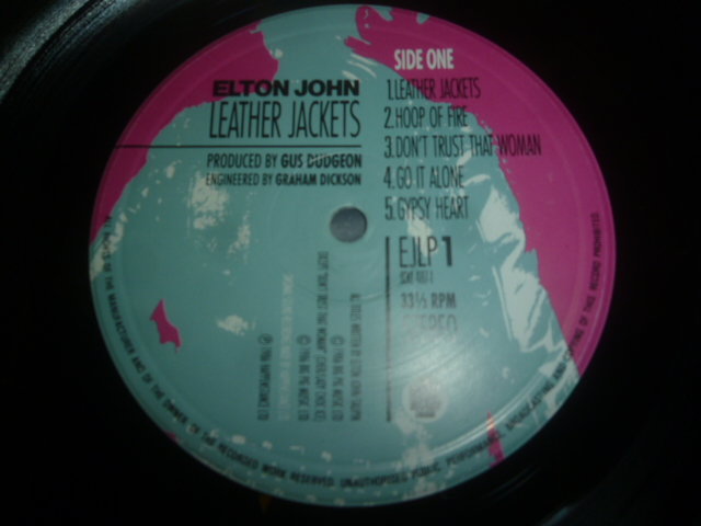 画像: ELTON JOHN/LEATHER JACKETS