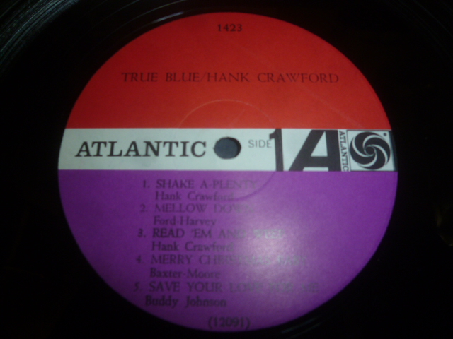 画像: HANK CRAWFORD/TRUE BLUE