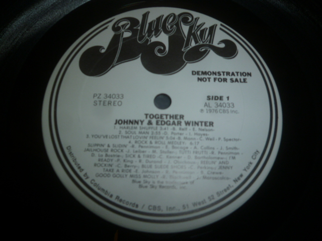 画像: JOHNNY & EDGAR WINTER/TOGETHER