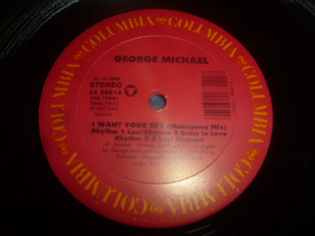 画像: GEORGE MICHAEL/I WANT YOUR SEX (12")