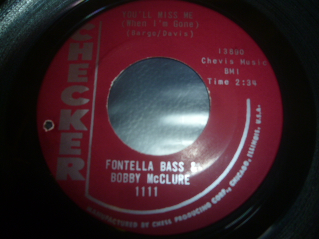 画像1: FONTELLA BASS & BOBBY McCLURE/YOU'LL MISS ME (WHEN I'M GONE)