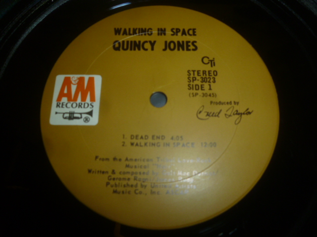 画像: QUINCY JONES/WALKING IN SPACE