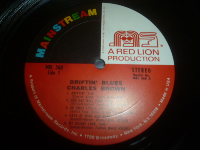 画像: CHARLES BROWN/DRIFTIN' BLUES
