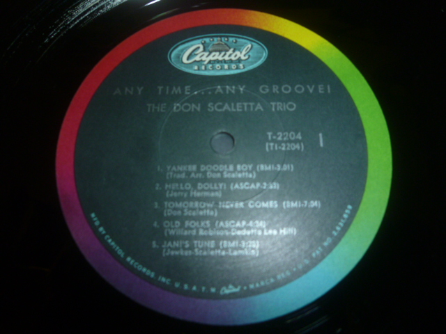 画像: DON SCALETTA TRIO/ANY TIME ... ANY GROOVE!