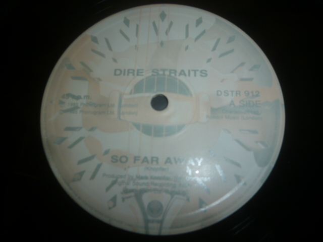 画像: DIRE STRAITS/SO FAR AWAY (12")