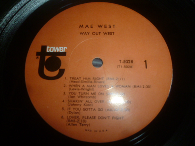 画像: MAE WEST/WAY OUT WEST