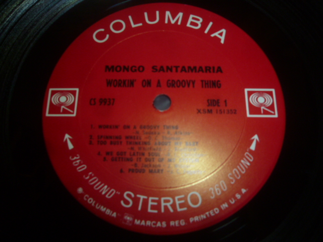 画像: MONGO SANTAMARIA/WORKIN' ON A GROOVY THING