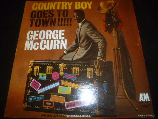 画像1: GEORGE McCURN/COUNTY BOY GOES TO TOWN