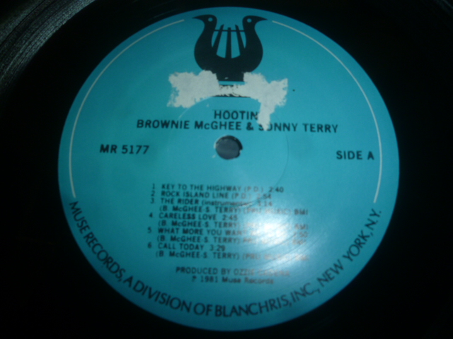 画像: BROWNIE McGHEE & SONNY TERRY/HOOTIN'