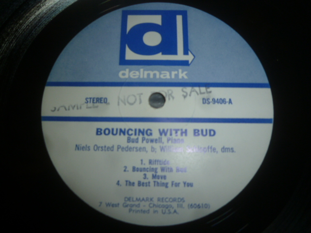 画像: BUD POWELL TRIO/BOUNCING WITH BUD