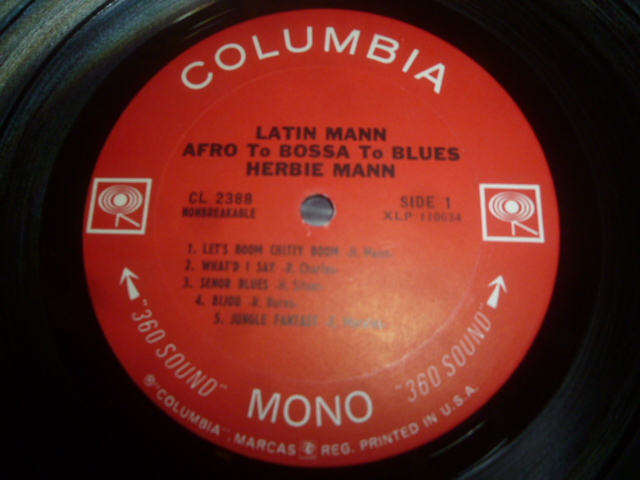 画像: HERBIE MANN/LATIN MANN