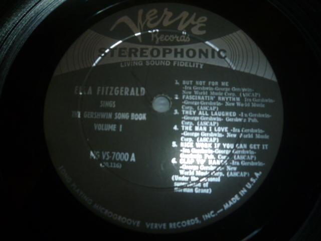 画像: ELLA FITZGERALD/SINGS THE GERSHWIN SONG BOOK VOL.1