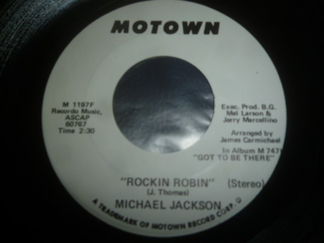 画像: MICHAEL JACKSON/ROCKIN ROBIN