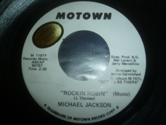 画像1: MICHAEL JACKSON/ROCKIN ROBIN