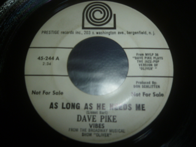 画像1: DAVE PELL/AS LONG AS HE NEEDS ME