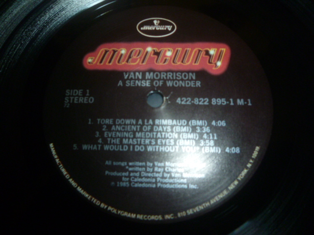 画像: VAN MORRISON/A SENSE OF WONDER