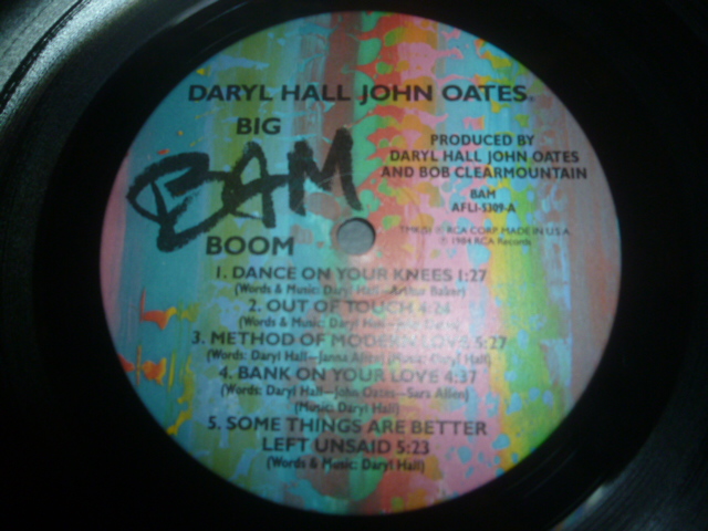 画像: DARYL HALL & JOHN OATES/BIG BAM BOOM
