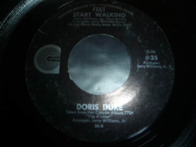 画像1: DORIS DUKE/FEET START WALKING