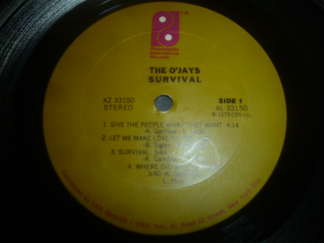 画像: O'JAYS/SURVIVAL