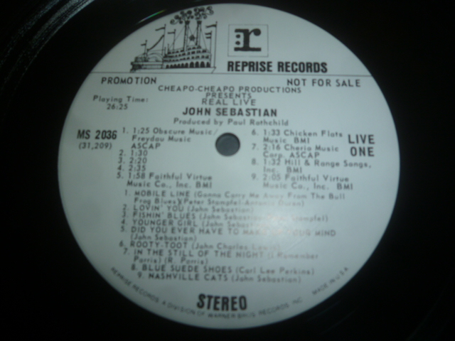 画像: JOHN SEBASTIAN/REAL LIVE