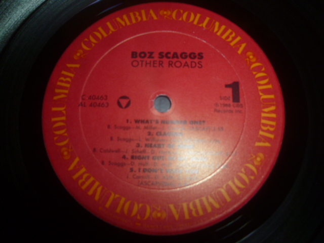 画像: BOZ SCAGGS/OTHER ROADS