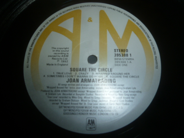 画像: JOAN ARMATRADING/SQUARE THE CIRCLE