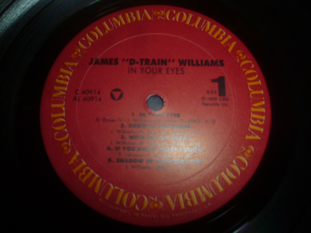 画像: JAMES "D-TRAIN" WILLIAMS/IN YOUR EYES