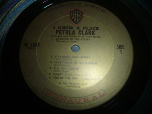 画像: PETULA CLARK/I KNOW A PLACE