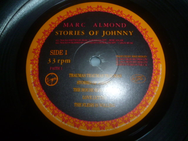 画像: MARC ALMOND/STORIES OF JOHNNY