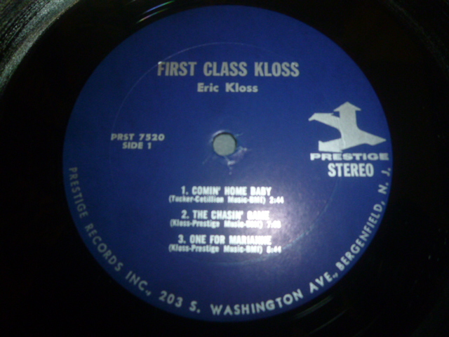 画像: ERIC KLOSS/FIRST CLASS KLOSS!