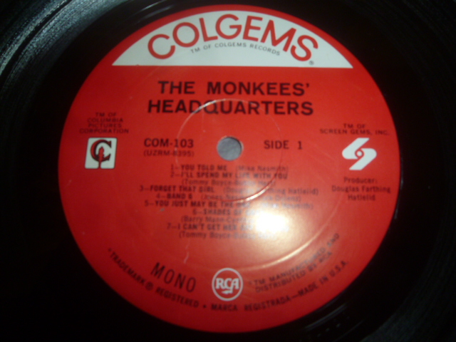 画像: MONKEES/HEADQUARTERS