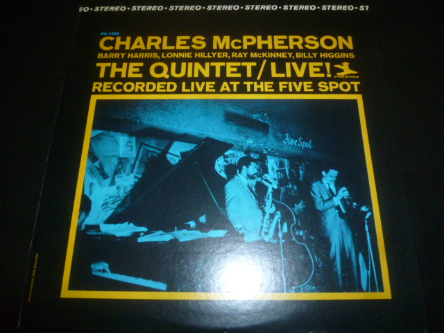 画像1: CHARLES McPHERSON/THE QUINTET-LIVE!