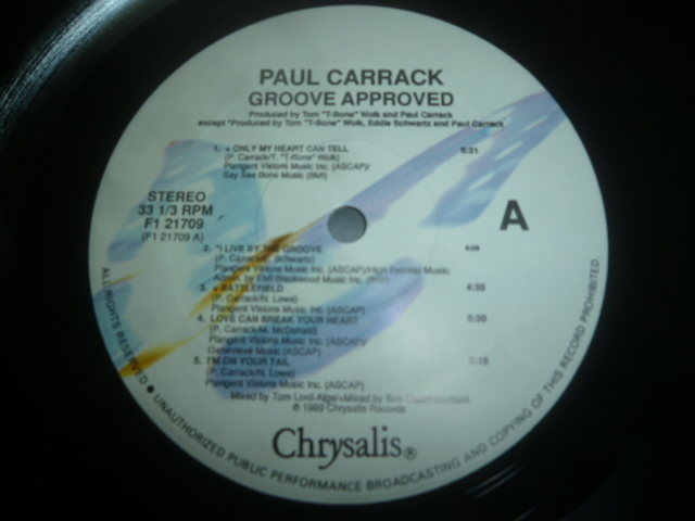 画像: PAUL CARRACK/GROOVE APPROVED