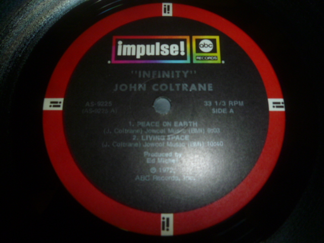 画像: JOHN COLTRANE/INFINITY