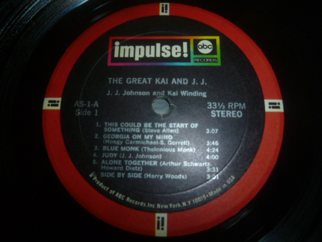 画像: J.J. JOHNSON & KAI WINDING/THE GREAT KAI & J.J.