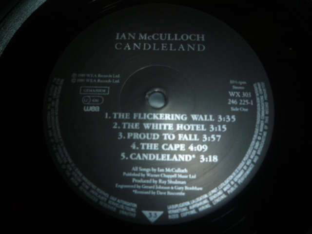 画像: IAN McCULLOCH/CANDLELAND