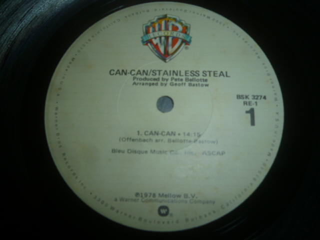 画像: STAINLESS STEAL/CAN-CAN