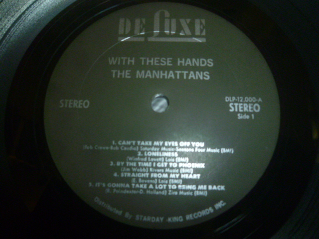 画像: MANHATTANS/WITH THESE HANDS