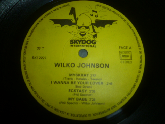 画像: WILKO JOHNSON/PULL THE COVER